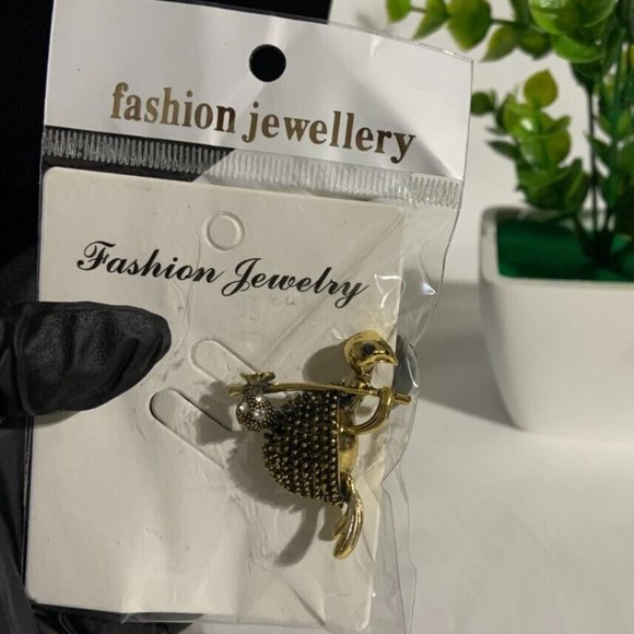 Walking Tortoise Brooch Women Clothes Accessories Crystals Turtle Brooch - Picture 4 of 6